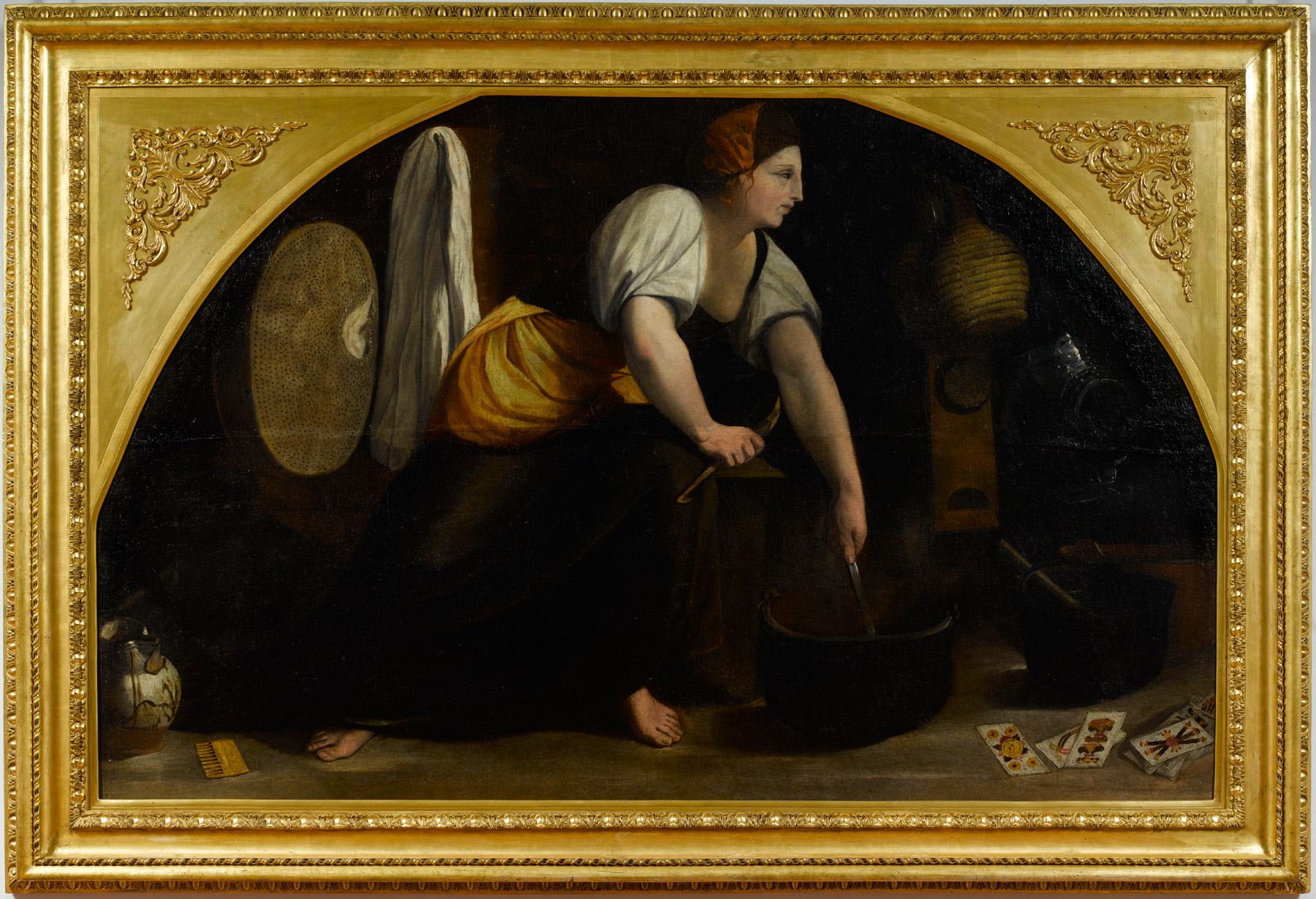 Dosso Dossi e Battista Dossi, La strega (XVI secolo; olio su tela, 136 x 214 cm; Ajaccio, Palais Fesch, Musée des Beaux Arts)