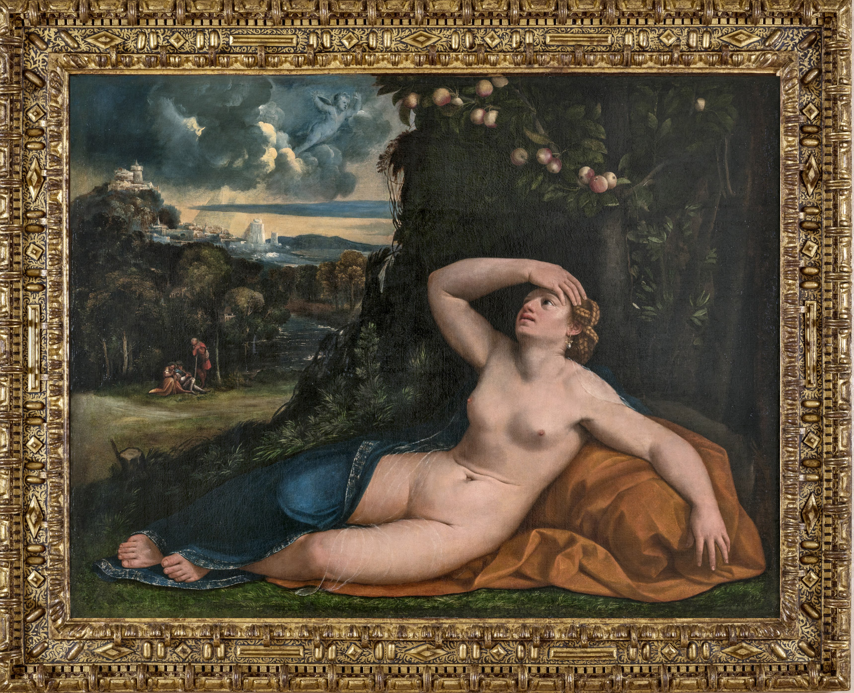 Dosso Dossi, Il risveglio di Venere (1524–1525 circa; olio su tela, 120 x 157 cm; Bologna, Quadreria di Palazzo Magnani, proprietà Unicredit)
