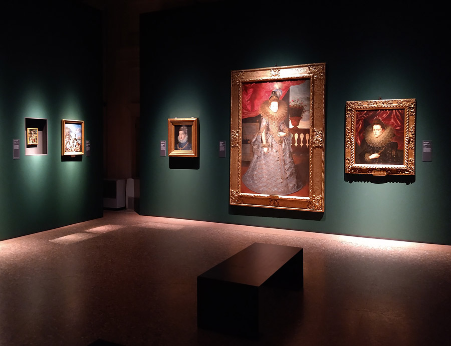 Sala della mostra Venere. Natura, ombra e bellezza
