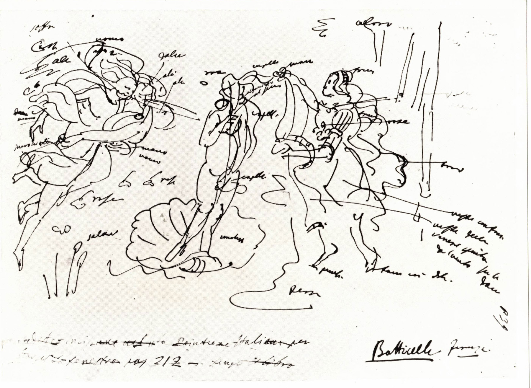 Appunti di Giovanni Battista Cavalcaselle: Botticelli
 Appunti di Giovanni Battista Cavalcaselle: Botticelli