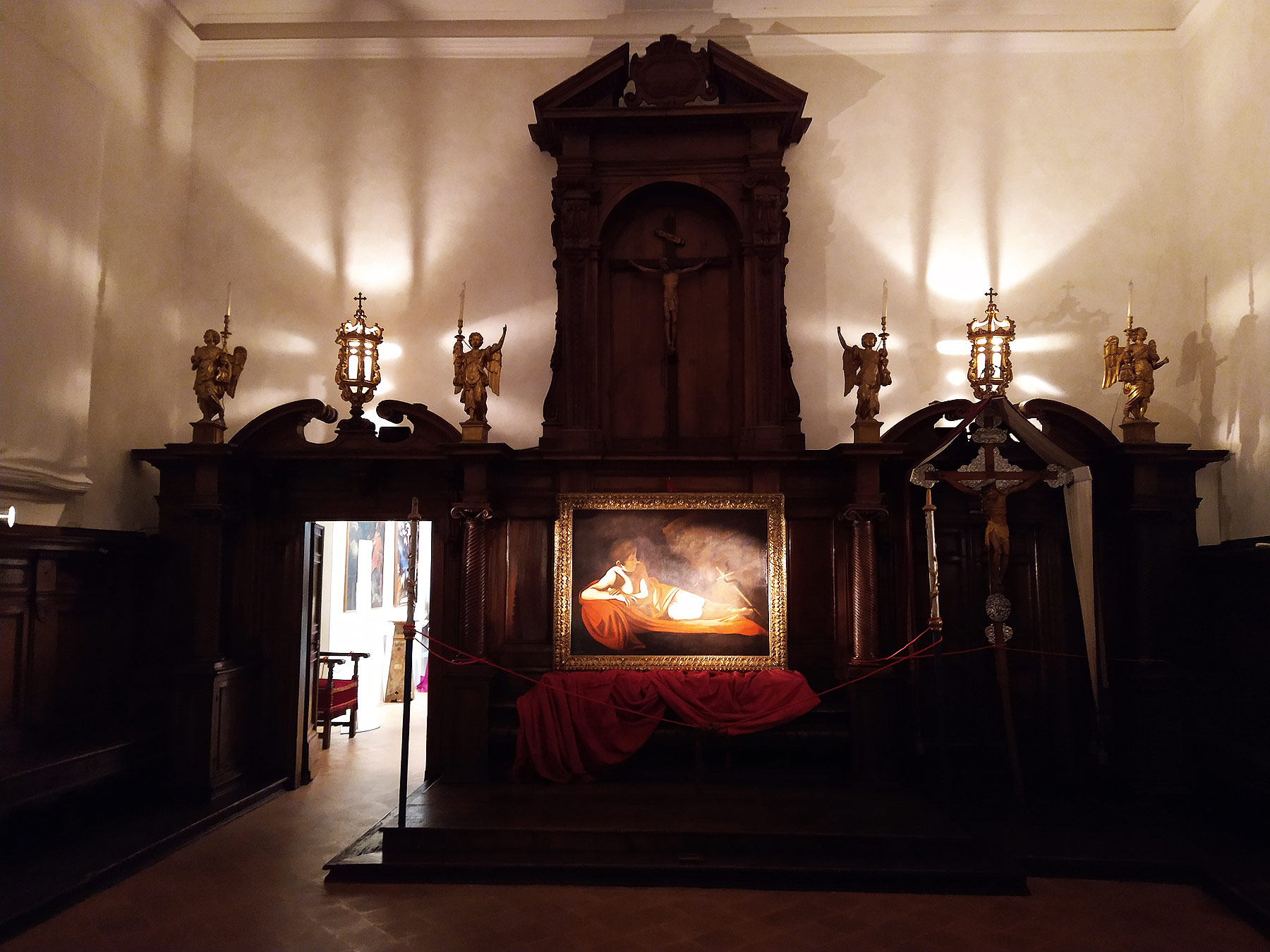 Allestimento della mostra Caravaggio a Camaiore
 Allestimento della mostra Caravaggio a Camaiore
