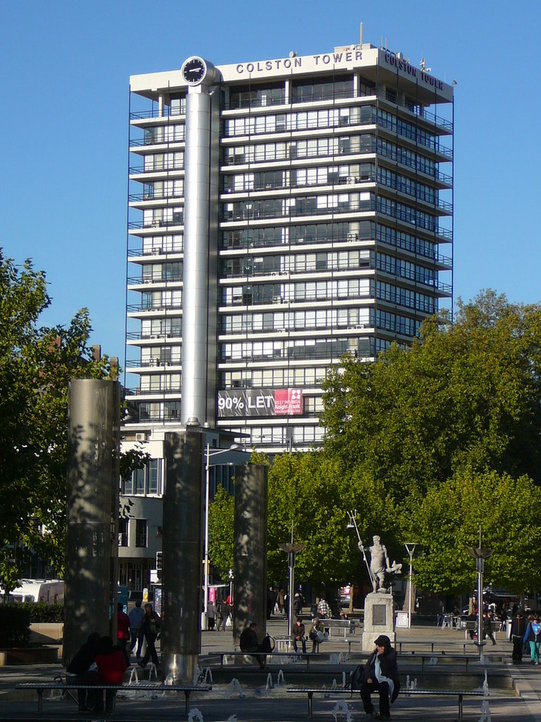 La Colston Tower, oggi Beacon Tower. Foto di Colin Park
