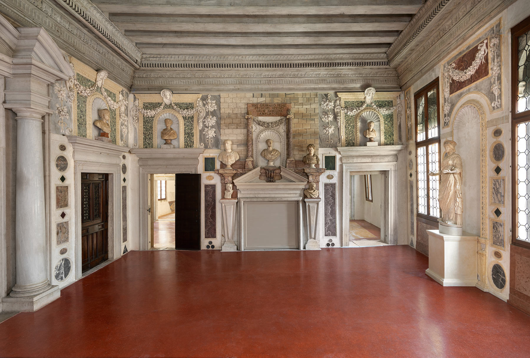 La Sala del Doge. Su concessione del Ministero per i beni le attivitÃ  culturali - Polo museale del Veneto. Foto di Matteo De Fina
