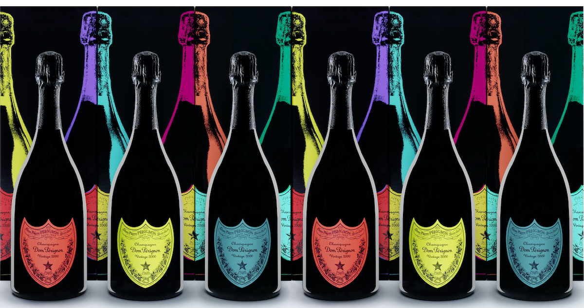 Il Dom Pérignon Vintage 2002 Andy Warhol Tribute Collection
