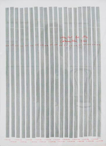 Joseph Beuys, Countdown 2000 (1981; stampa offset, 876,3 x 635 mm; Los Angeles, The Broad)
