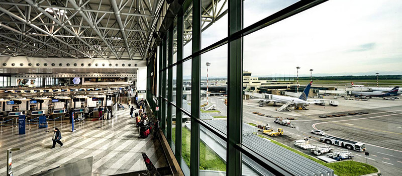 L'aeroporto di Malpensa

