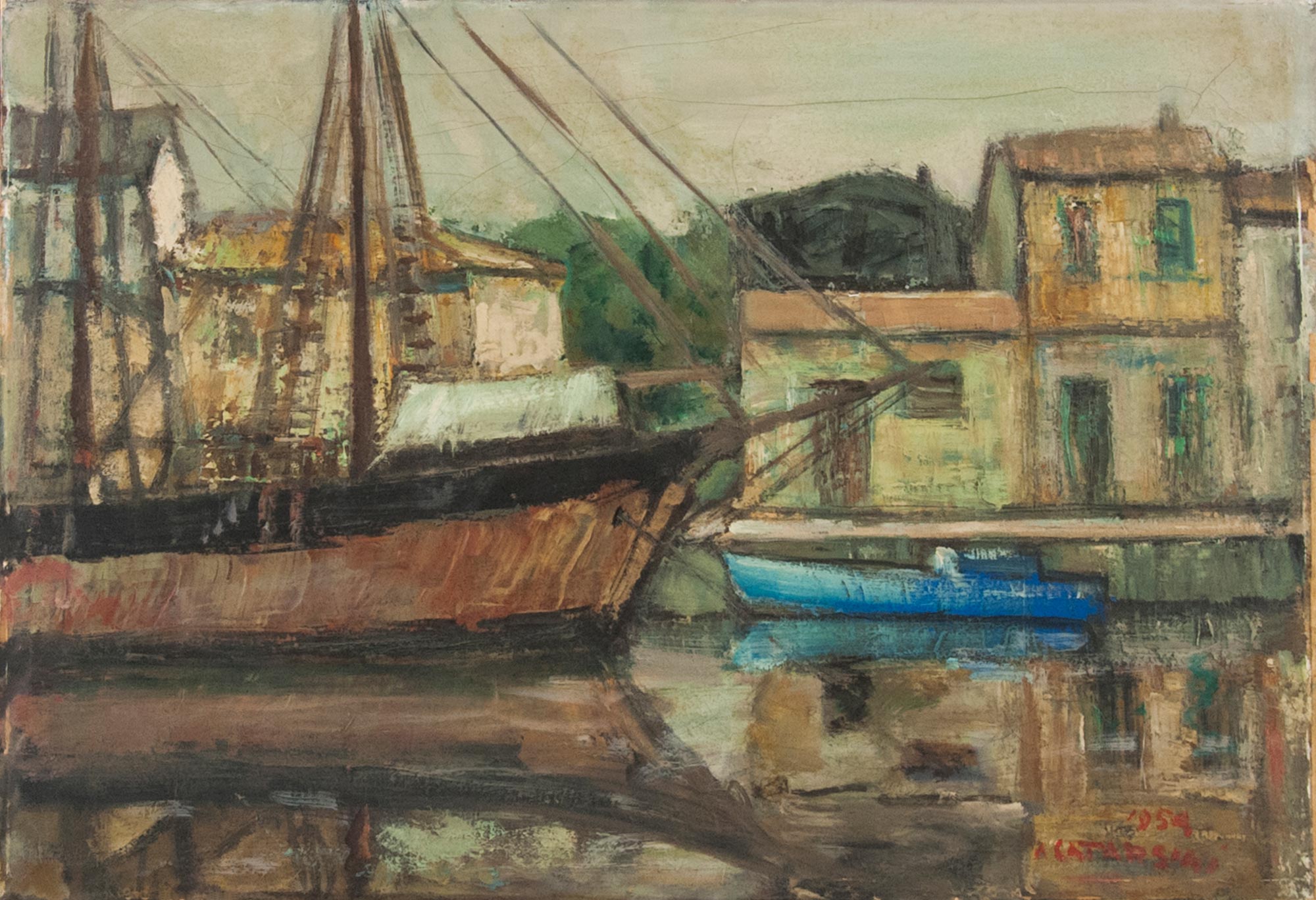Alfredo Catarsini, Canale Burlamacca (1954; olio su tela)
 Alfredo Catarsini, Canale Burlamacca (1954; olio su tela)