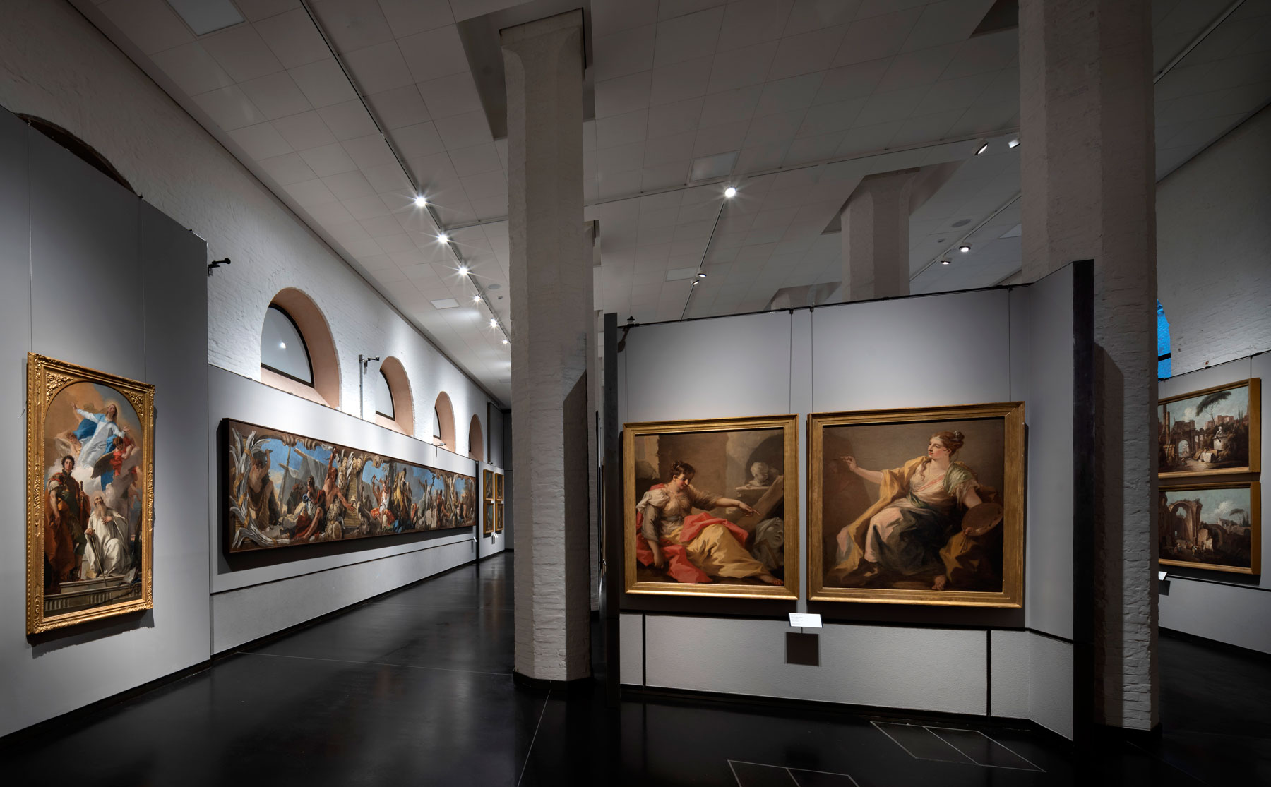 Il nuovo allestimento delle sale Selva-Lazzari. Foto di Matteo De Fina
