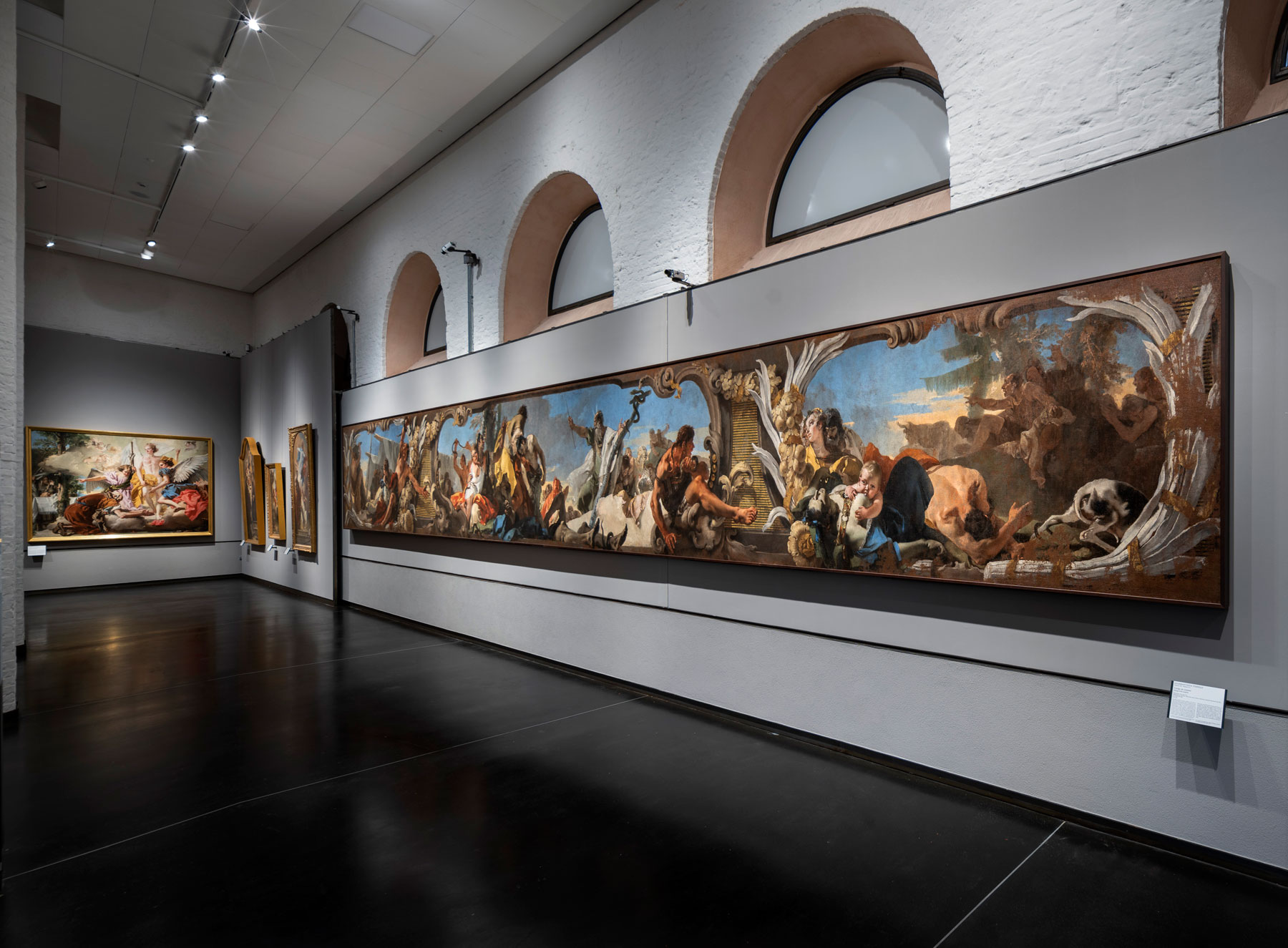 Il nuovo allestimento delle sale Selva-Lazzari. Foto di Matteo De Fina
