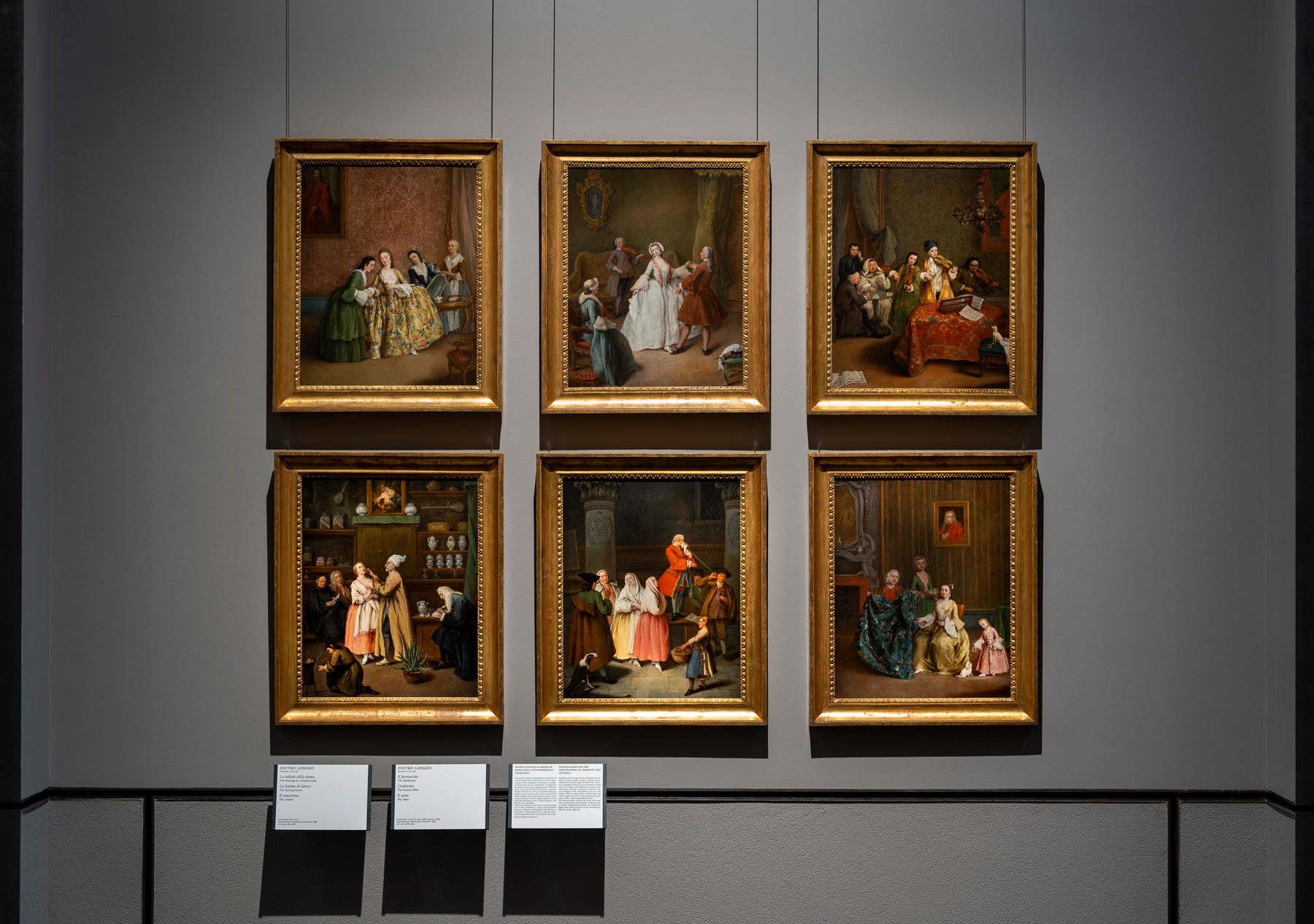 Il nuovo allestimento delle sale Selva-Lazzari. Foto di Matteo De Fina
