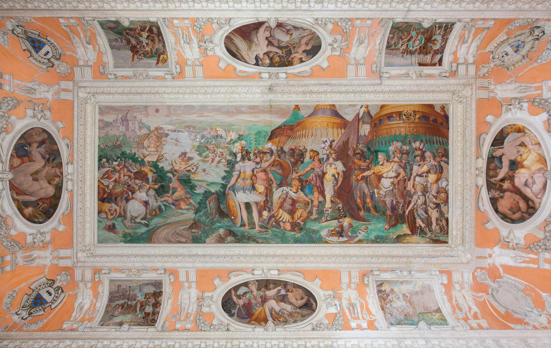 Andrea e Ottavio Semino, Carlo V sconfigge Giovanni Federico di Sassonia presso Mu?hlberg. Foto di Laura Guida
