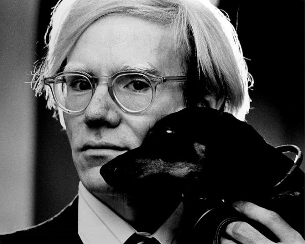 Andy Warhol fotografato da Jack Mitchell
