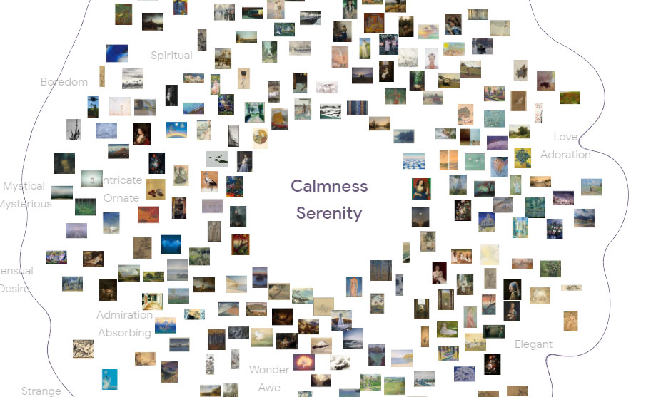 ¿Qué emociones despierta una obra de arte? Google lanza un mapa interactivo