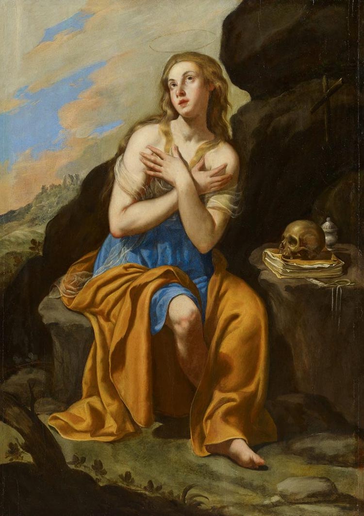 Artemisia Gentileschi (attr.), Maddalena penitente
