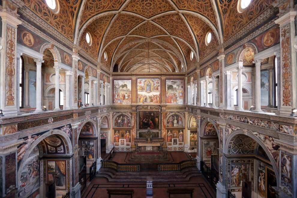 L'Aula dei Fedeli in San Maurizio al Monastero Maggiore
