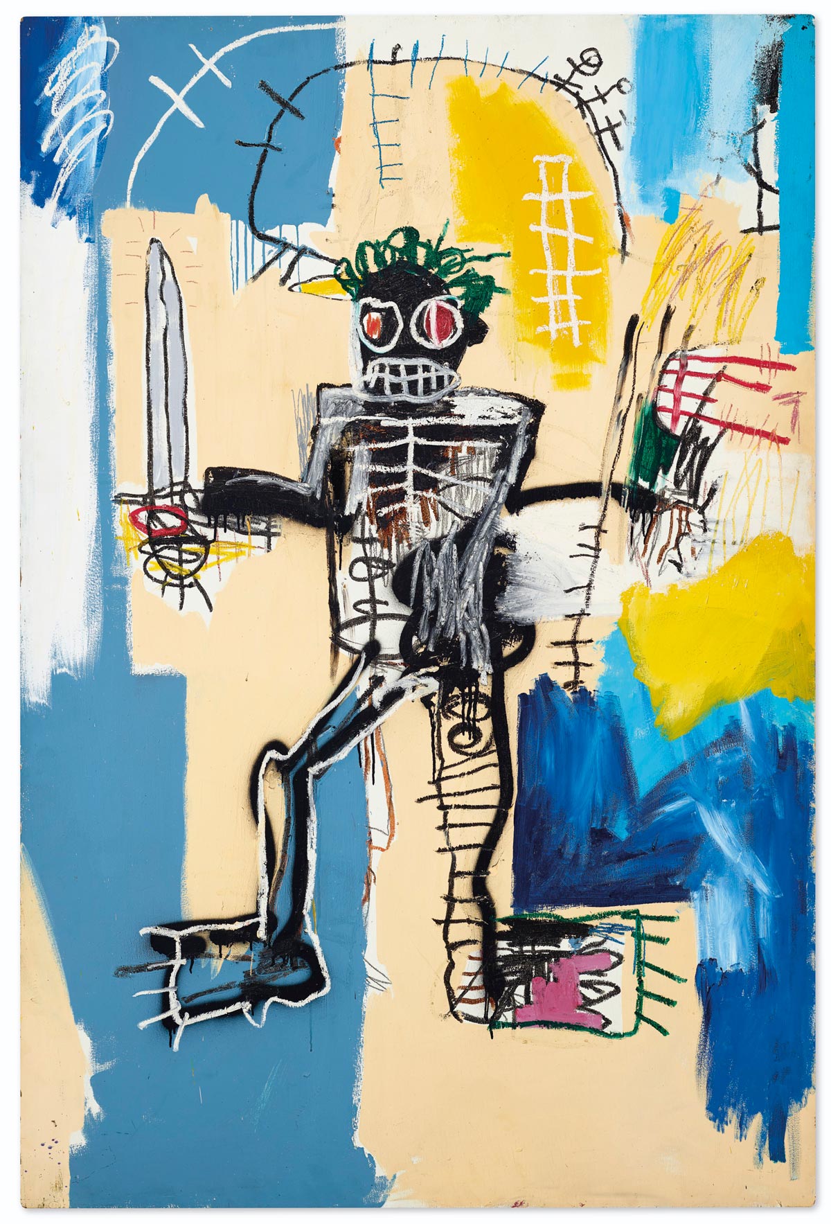 Jean Michel Basquiat, Warrior (1982)
 Jean Michel Basquiat, Warrior (1982)