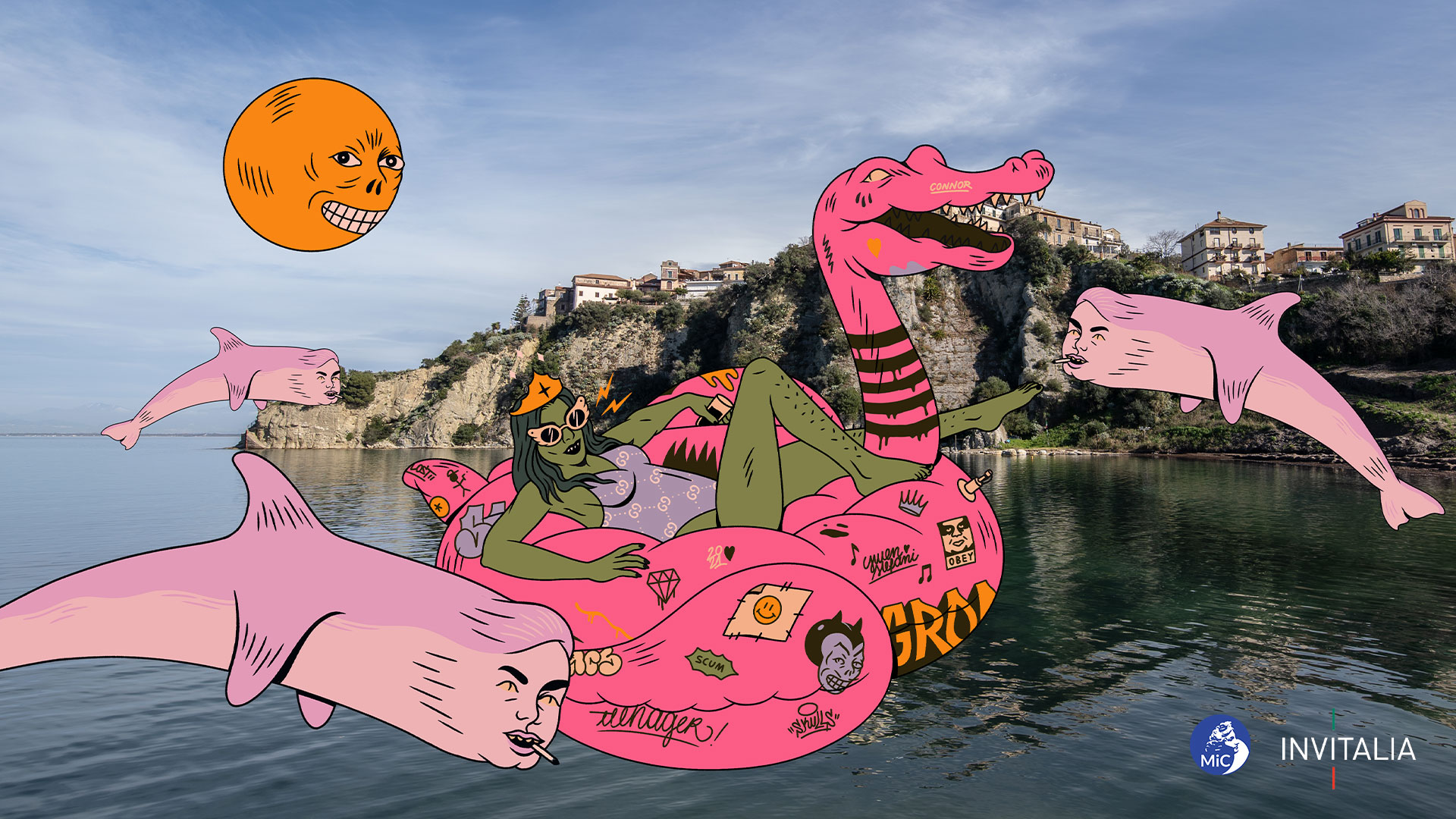 Agropoli (SA), Campania | Illustrazioni di Massimiliano Marzucco

