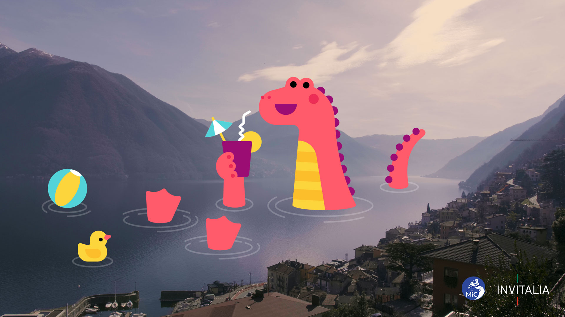 Argegno (CO), Lombardia | Illustrazione di Giulia Zoavo
