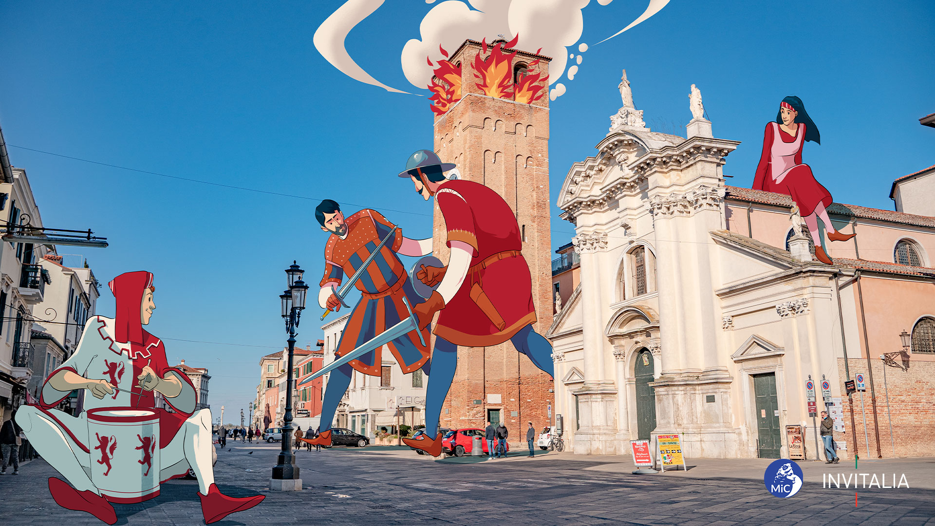 Chioggia (VE), Veneto | Illustrazione di Alessandro Pugiotto
