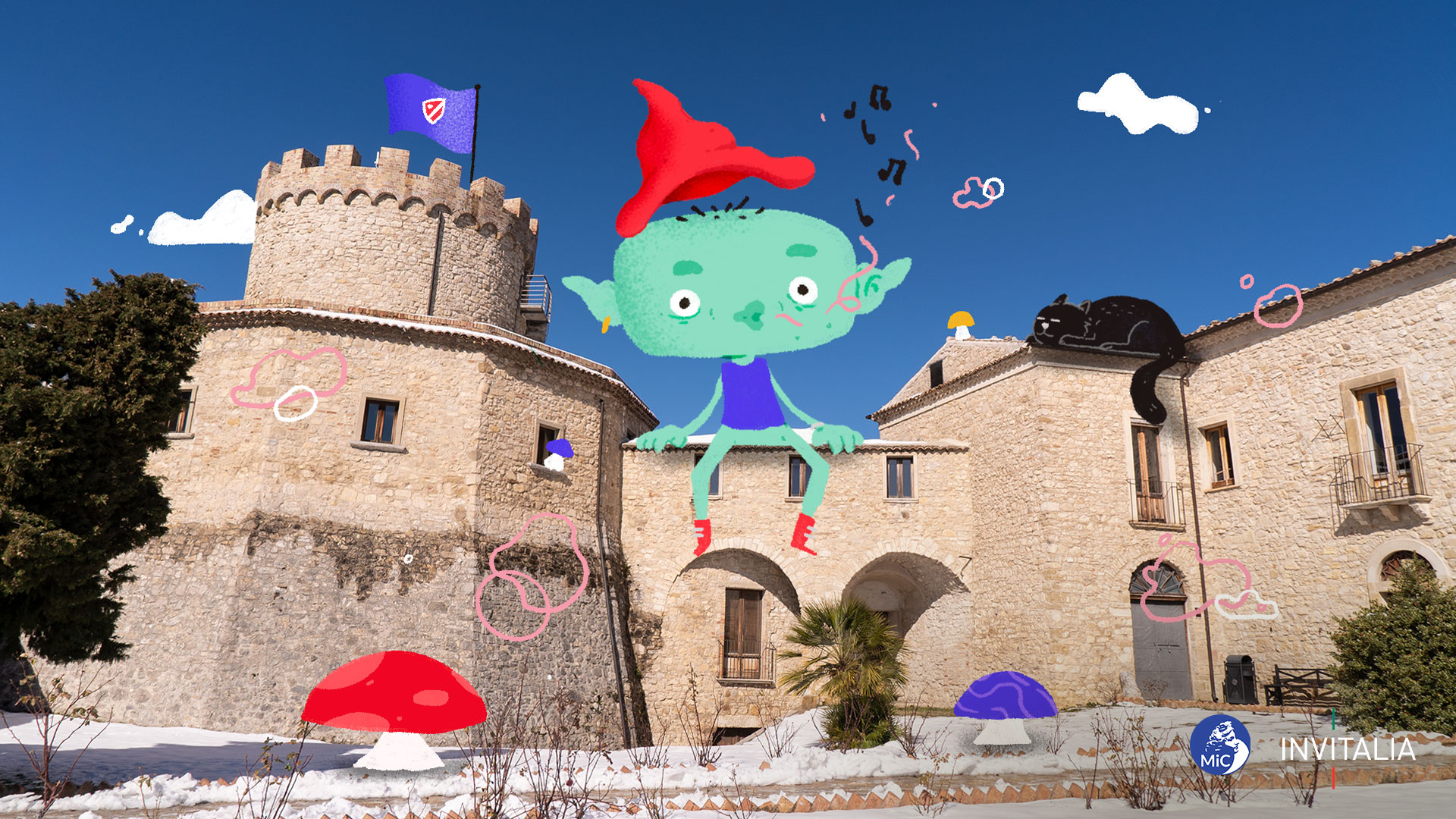 Palmoli (CH), Abruzzo | Illustrazione di Andrea Dall’Ara
