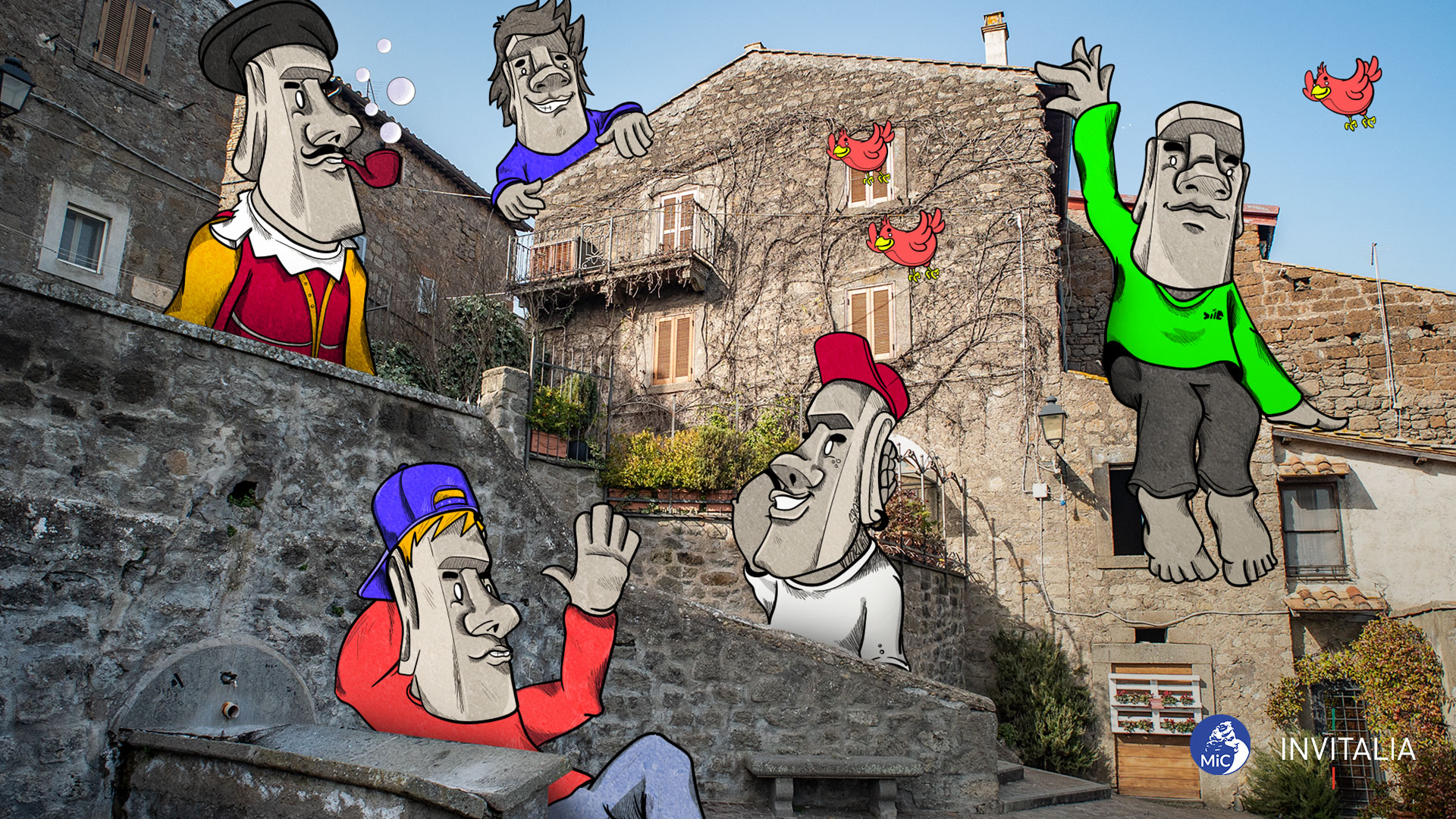 Vitorchiano (VT), Lazio | Illustrazione di Federico Santoro
