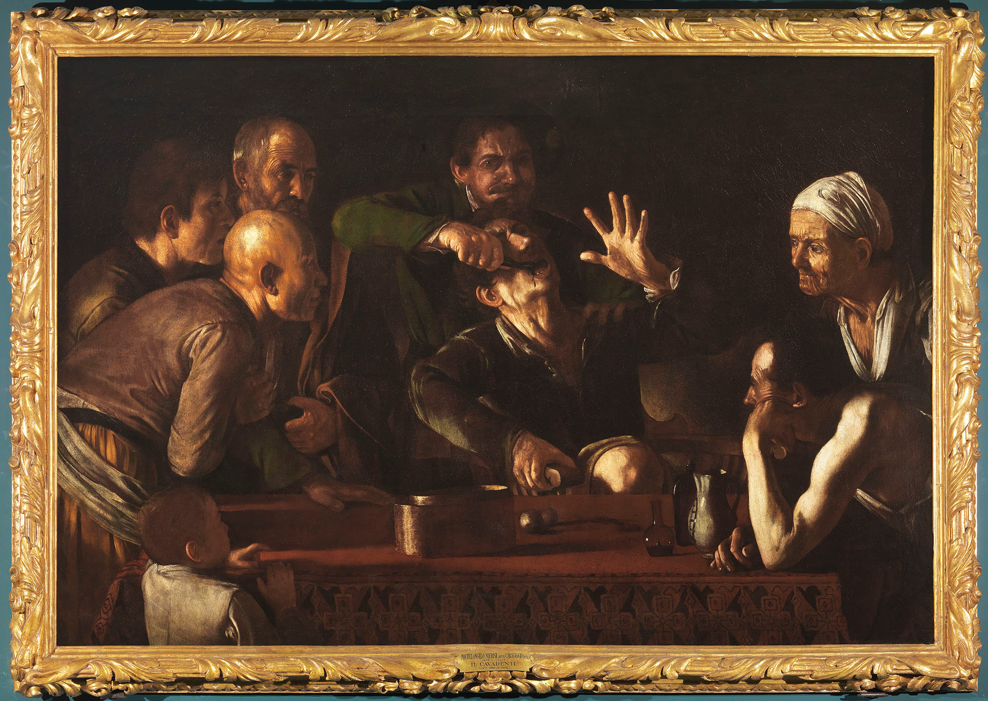 Caravaggio, Cavadenti (1608 circa; Firenze, Gallerie degli Uffizi, Galleria Palatina di Palazzo Pitti)
 Caravaggio, Cavadenti (1608 circa; Firenze, Gallerie degli Uffizi, Galleria Palatina di Palazzo Pitti)