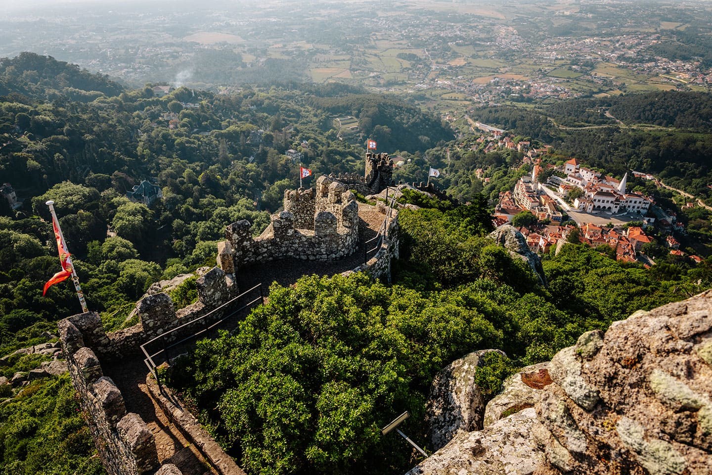 Il Castello dei Mori di Sintra. Foto Parques de Sintra
