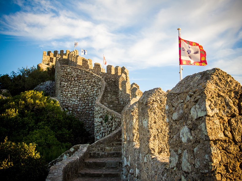 Il Castello dei Mori di Sintra. Foto Parques de Sintra
