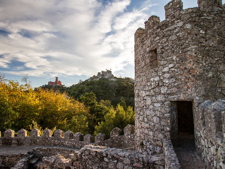 Il Castello dei Mori di Sintra. Foto Parques de Sintra
