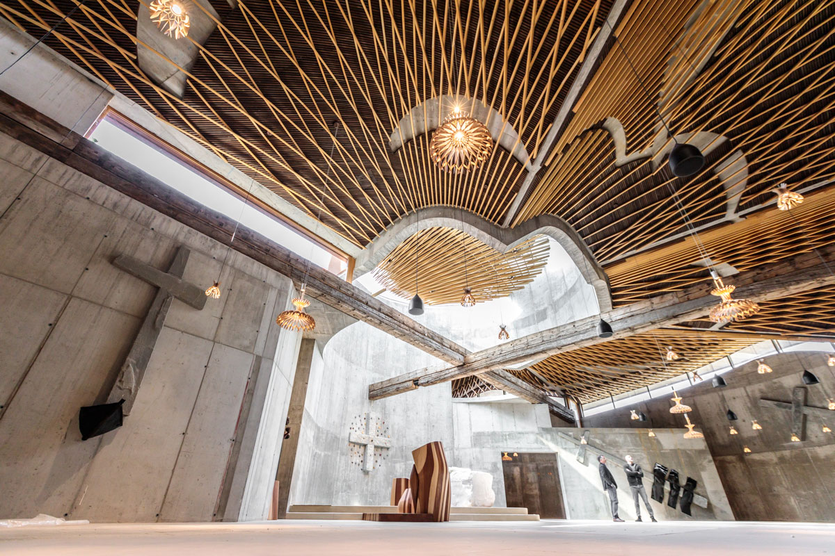 La chiesa di San Giacomo a Ferrara, interno. Foto di Paolo Fassoli
