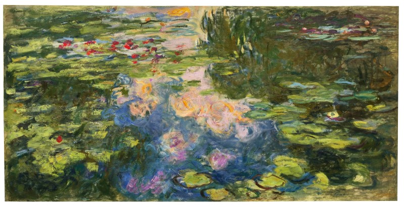 Claude Monet, Le Bassin aux nymphéas (1917-19) Courtesy of Sotheby's
 Claude Monet, Le Bassin aux nymphéas (1917-19) Courtesy of Sotheby's
