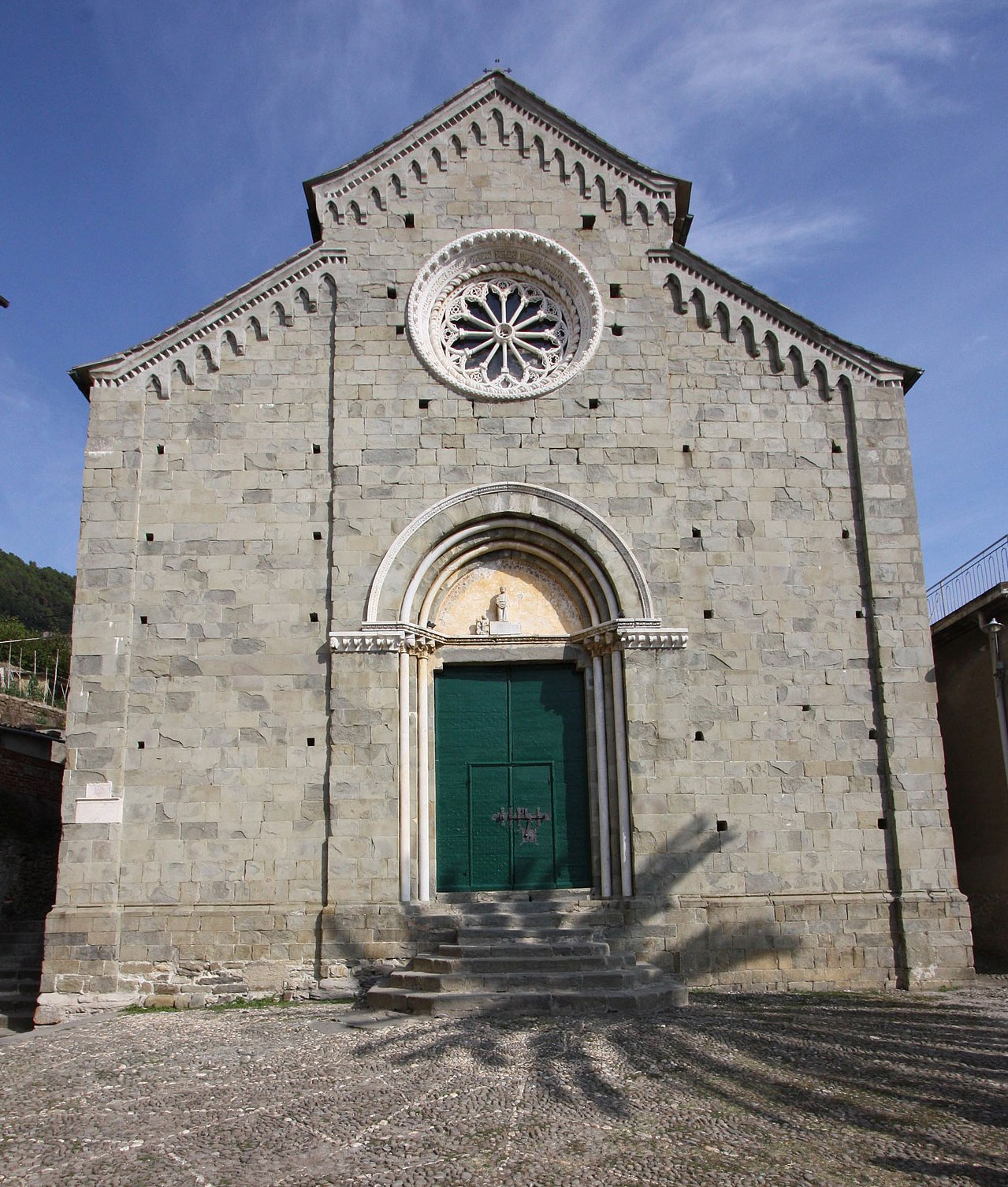 Corniglia, San Pietro. Foto di Carlo Pelagalli
