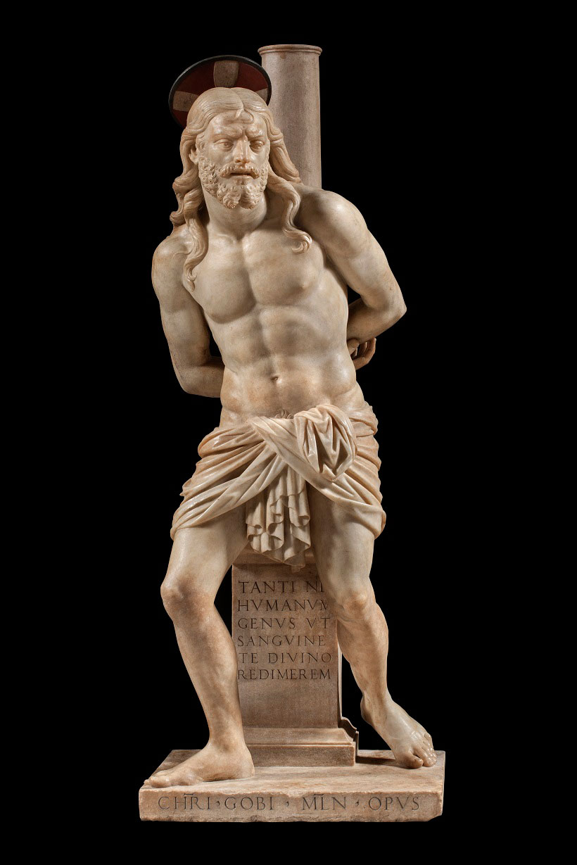Cristoforo Solari, Cristo alla colonna (inizio del XVI secolo; marmo, altezza 195 cm; Milano, Veneranda Fabbrica del Duomo)
