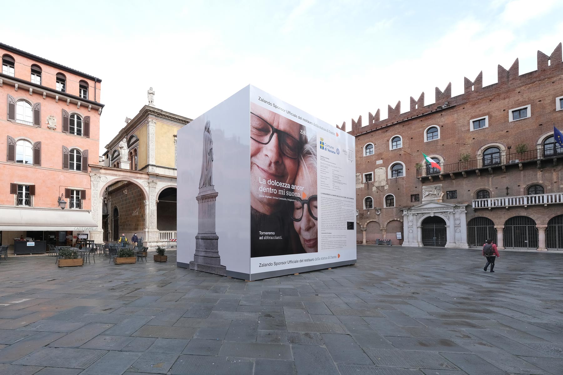 Il cantiere di restauro sponsorizzato da Zalando
 Il cantiere di restauro sponsorizzato da Zalando