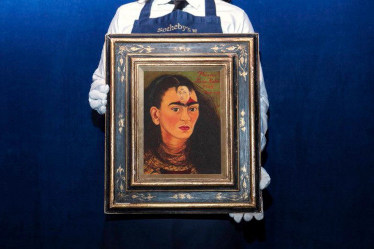 Venduto all'asta da Sotheby's il primo autoritratto di Frida Kahlo da ...