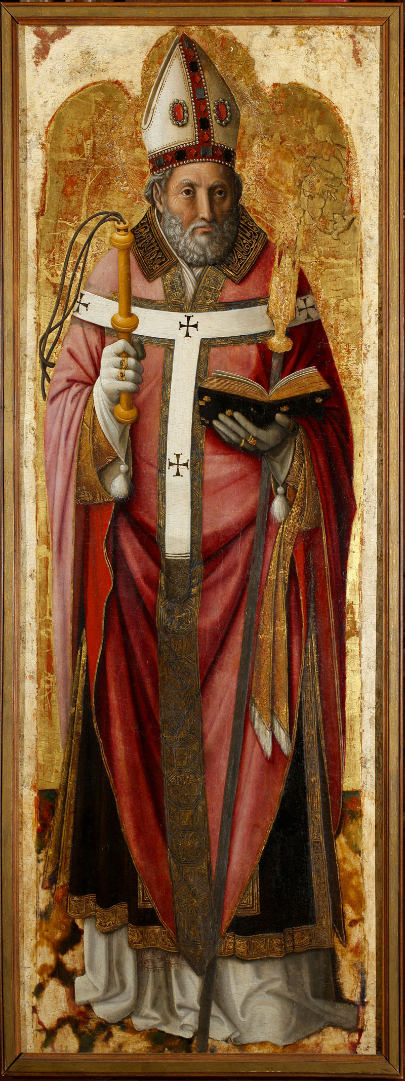 Donato de’ Bardi, Sant’Ambrogio (1445-1450 circa; 115,2 x 45,2 cm; Collezione privata)
