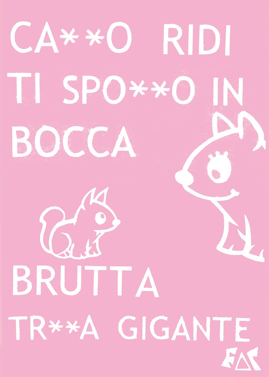 Opera della serie Serigrafixe
 Opera della serie Serigrafixe
