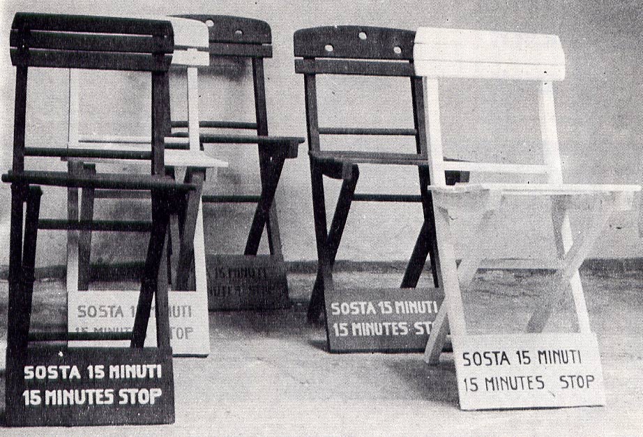 Salvatore Falci, Stefano Fontana, Pino Modica, Sosta 15 minuti (1984)
