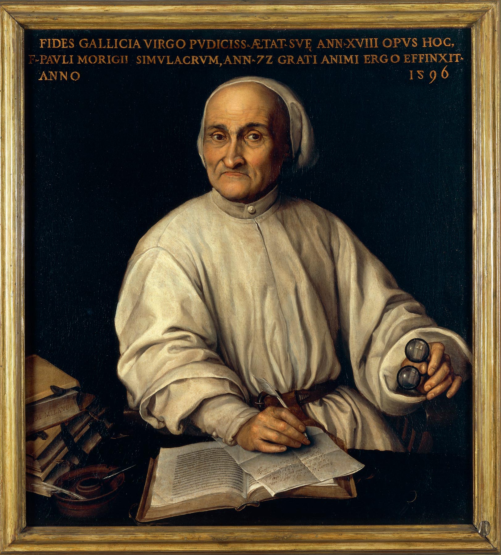 Fede Galizia, Ritratto di Paolo Morigia (Milano, Veneranda Pinacoteca Ambrosiana)
 Fede Galizia, Ritratto di Paolo Morigia (Milano, Veneranda Pinacoteca Ambrosiana)
