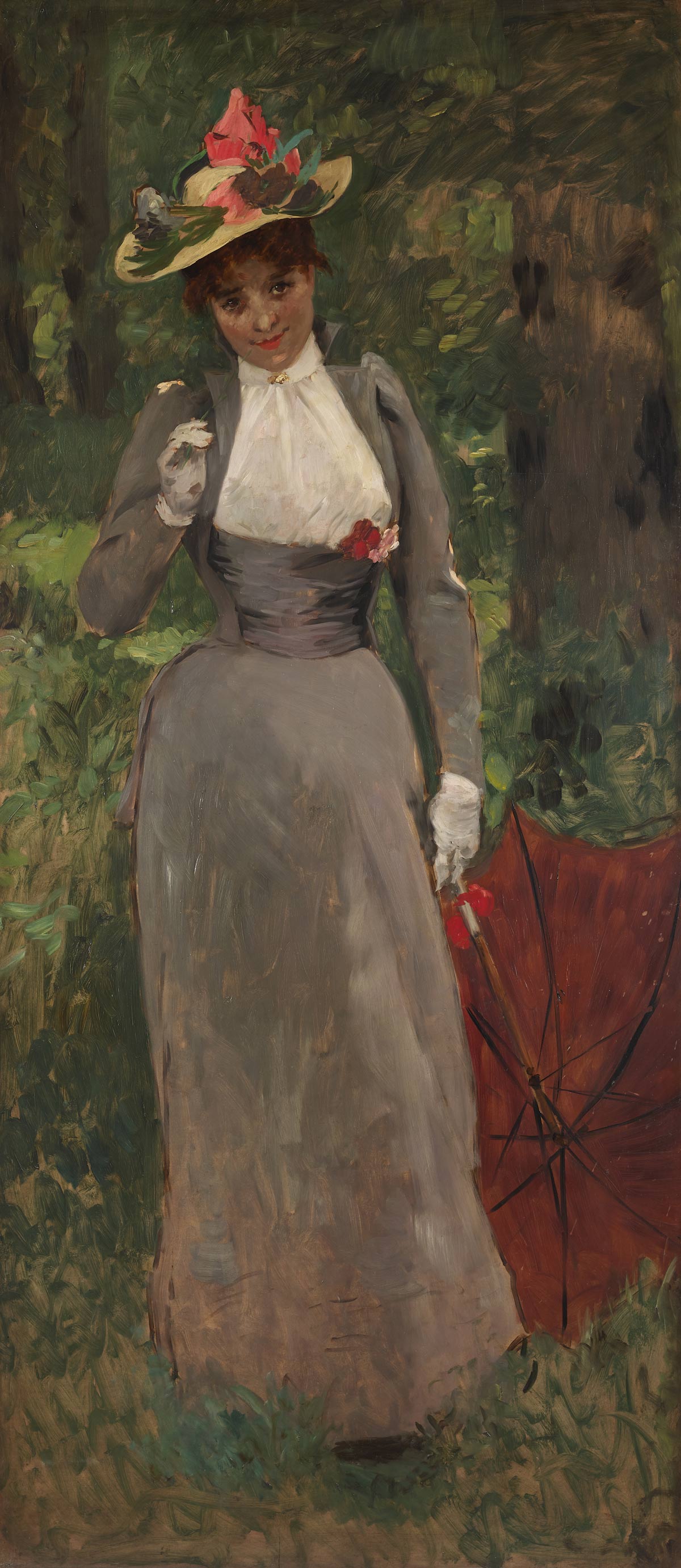 Ferdinand Roybet, Ritratto di Juana Romani (1892 circa; olio su tavola; Courbevoie, Musée Roybet Fould). Foto di Franck Boucou
