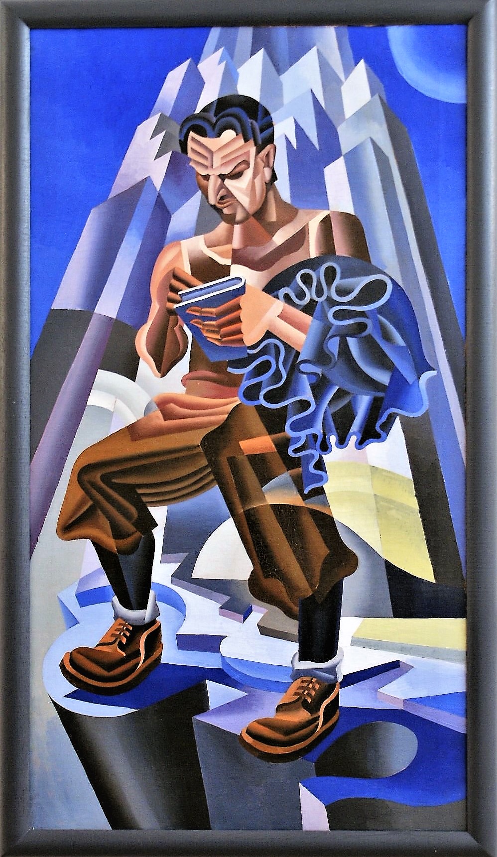 Fortunato Depero, Diabolicus (1924-1926; olio su tela, 126,5 x 70 cm; Rovereto, Mart - Museo d'Arte Moderna e Contemporanea)
