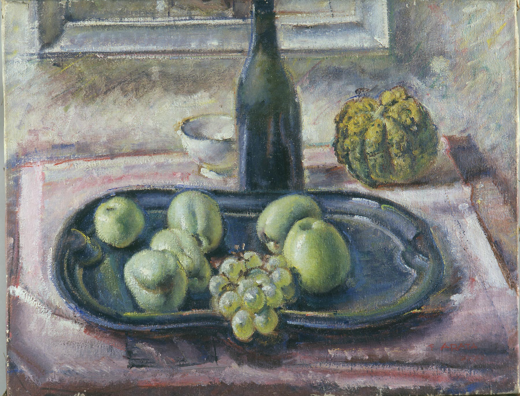 Francesco Arata, Natura morta (1935; olio su tela, 55 x 70 cm; Fondazione Arata)
 Francesco Arata, Natura morta (1935; olio su tela, 55 x 70 cm; Fondazione Arata)
