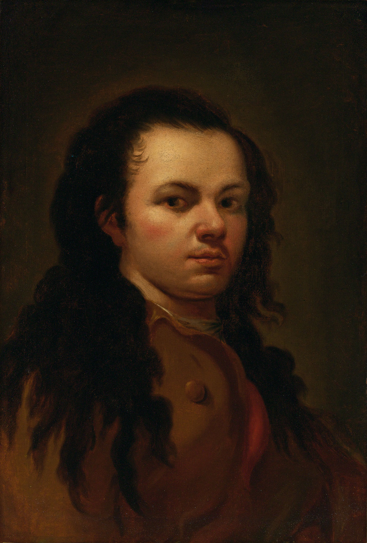Francisco Jose? de Goya y Lucientes, Autoritratto a 25 anni (olio su tela, 62 x 42 cm; Collezione Privata)
