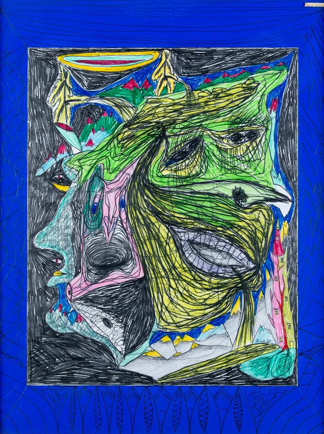 Frank Dale, Senza titolo (1983; matita e pastello su carta; La Spezia, CAMeC)
 Frank Dale, Senza titolo (1983; matita e pastello su carta; La Spezia, CAMeC)