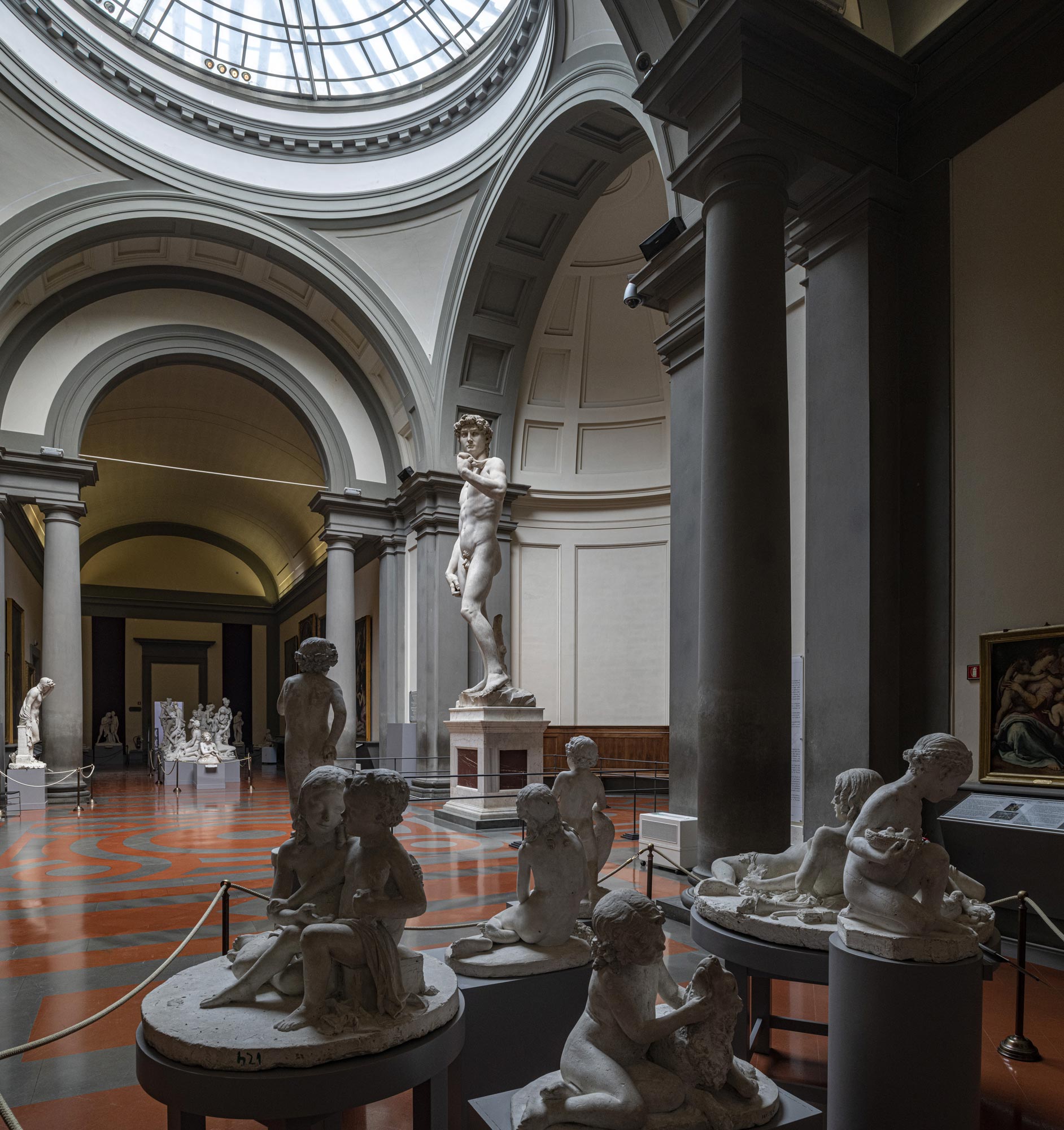 I nuovi allestimenti della Galleria dell'Accademia. Ph. Credit Guido Cozzi
