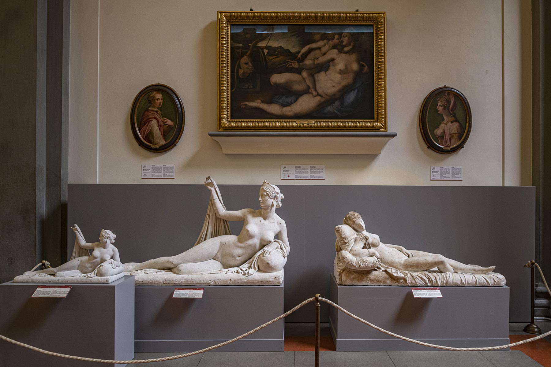 I nuovi allestimenti della Galleria dell'Accademia. Ph. Credit Guido Cozzi

