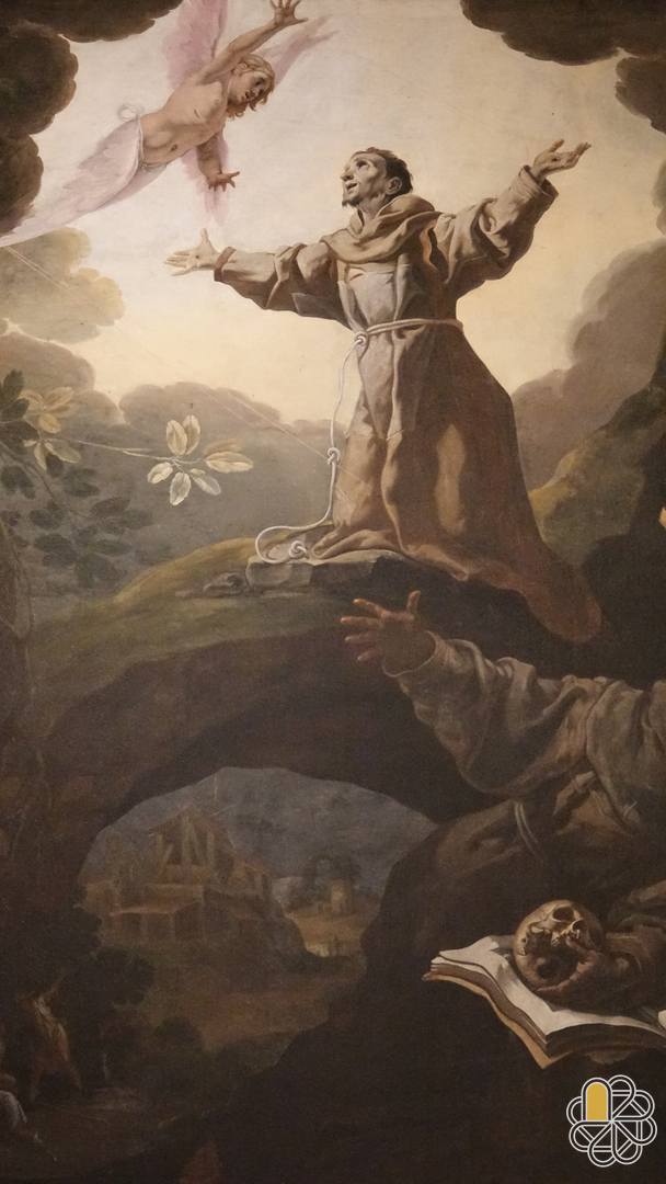 Giacomo Giorgetti, Stigmata of Saint Francis (1630; Santa Maria degli Angeli, Basilica Santa Maria degli Angeli)