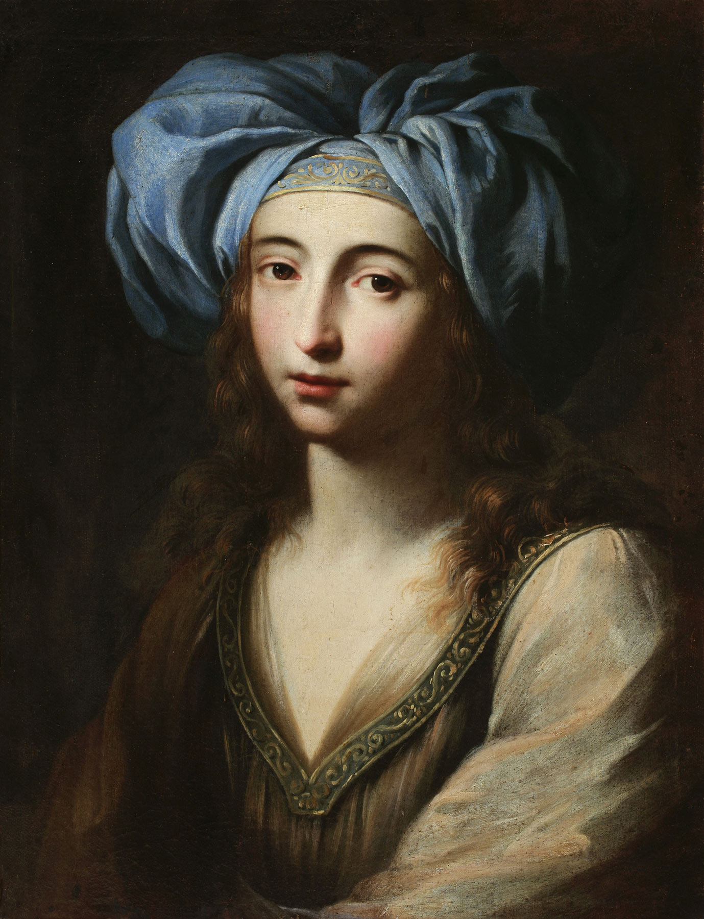 Ginevra Cantofoli, Giovane donna in vesti orientali (seconda metà del XVII secolo; olio su tela, 65 x 50 cm; Padova, Museo d’arte Medioevale e moderna, legato del Conte Leonardo Emo Capodilista, 186)
 Ginevra Cantofoli, Giovane donna in vesti orientali (seconda metà del XVII secolo; olio su tela, 65 x 50 cm; Padova, Museo d’arte Medioevale e moderna, legato del Conte Leonardo Emo Capodilista, 186)