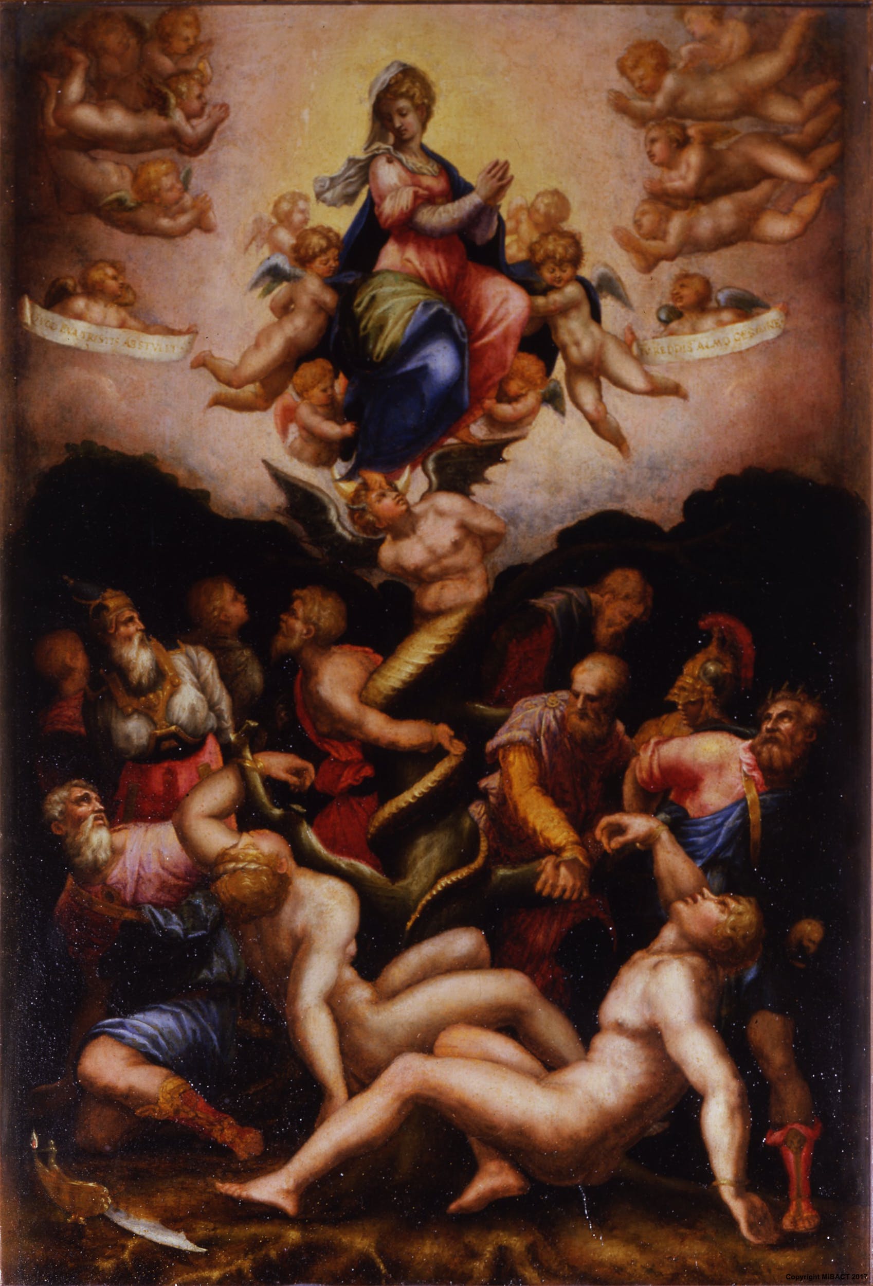 Giorgio Vasari, Immacolata Concezione (1541; tempera su tavola, 58 x 40 cm; Firenze, Galleria degli Uffizi)
 Giorgio Vasari, Immacolata Concezione (1541; tempera su tavola, 58 x 40 cm; Firenze, Galleria degli Uffizi)