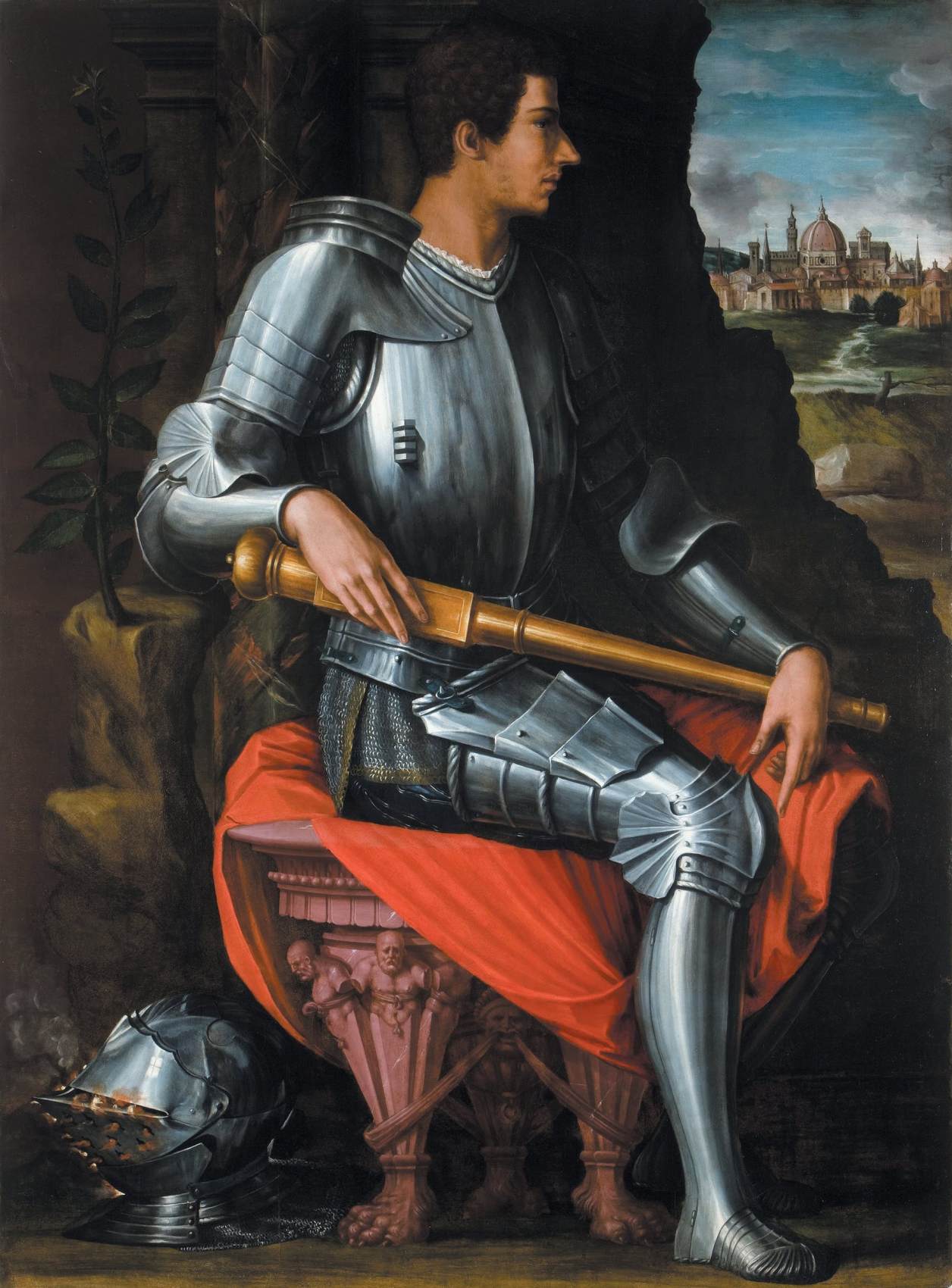 Giorgio Vasari, Ritratto di Alessandro de' Medici (1534; olio su tavola, 157 x 114 cm; Firenze, Galleria degli Uffizi)
 Giorgio Vasari, Ritratto di Alessandro de' Medici (1534; olio su tavola, 157 x 114 cm; Firenze, Galleria degli Uffizi)
